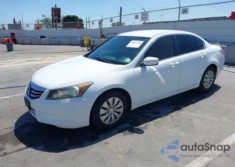 2012 Honda Accord 2.4 Lx из США, поврежденный, VIN 1HGCP2F34CA151977